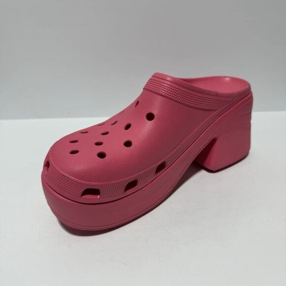 Crocs Mens Siren Clogs Pink Size 13 main image 5